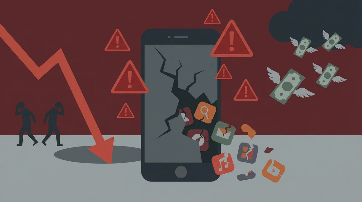 Les 7 erreurs qui font échouer 90% des projets d'application mobile