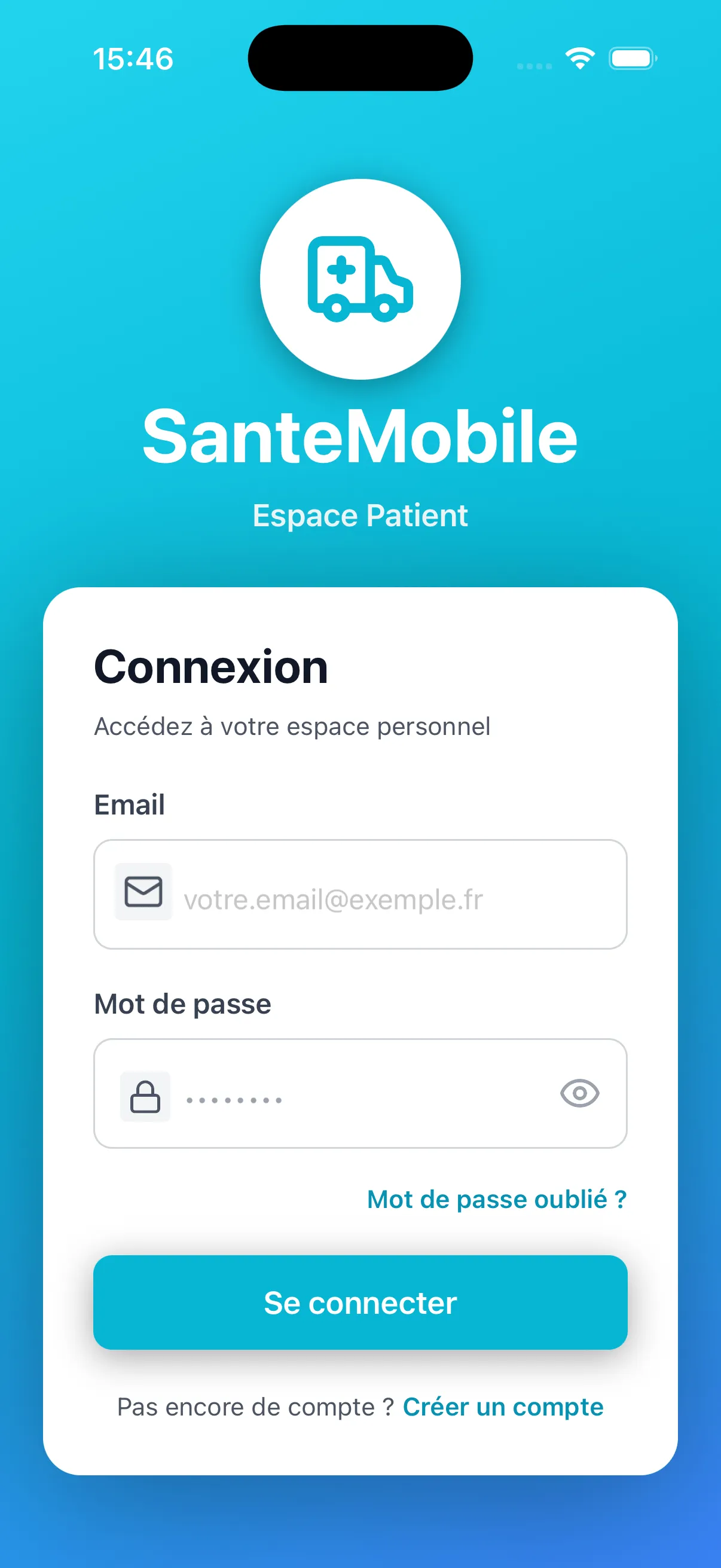 Étude de cas SantéMobile : application de transport médical en Normandie