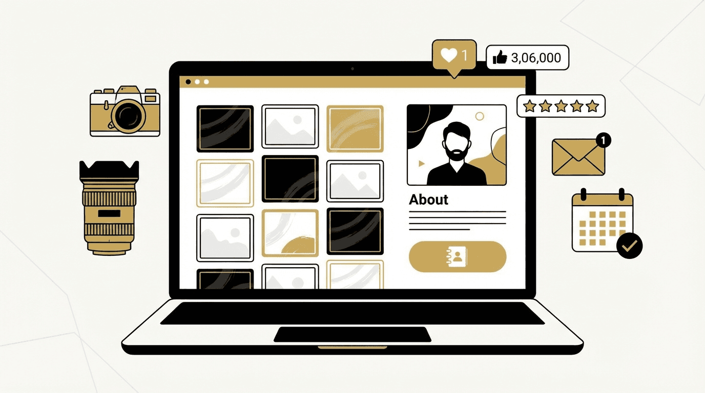 Site internet pour photographe : créer un portfolio qui convertit