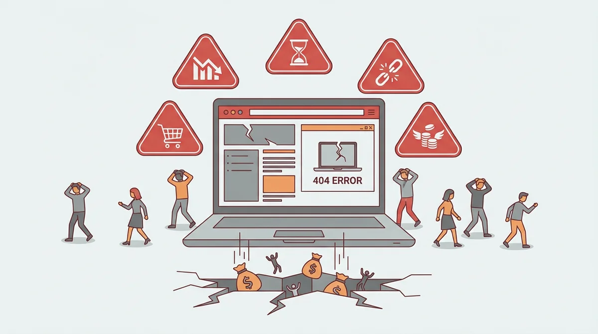 5 signes que votre site fait fuir vos clients (et comment corriger ça en 2026)