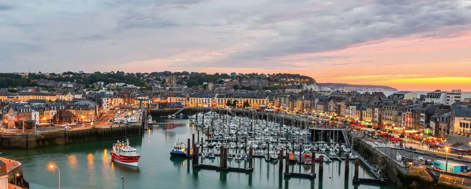 Vue de Dieppe - Développement web et mobile en Seine-Maritime