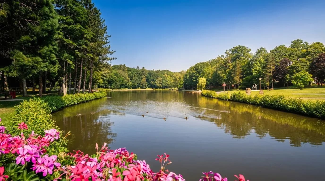 Vue de Forges-les-Eaux - Développement web et mobile en Seine-Maritime