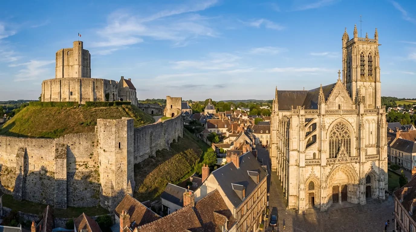 Vue de Gisors - Développement web et mobile en Eure