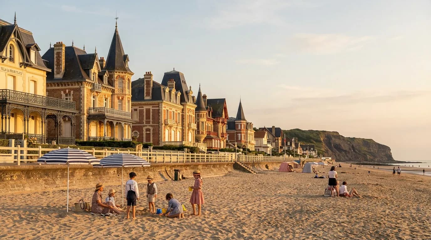 Vue de Houlgate - Développement web et mobile en Calvados