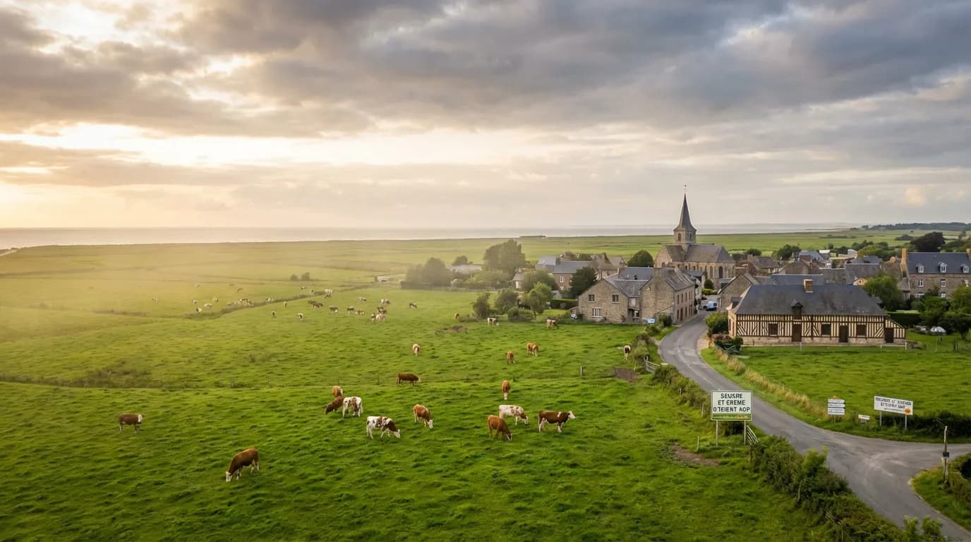 Vue de Isigny-sur-Mer - Développement web et mobile en Calvados