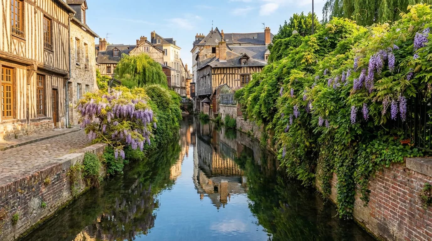 Vue de Pont-Audemer - Développement web et mobile en Eure