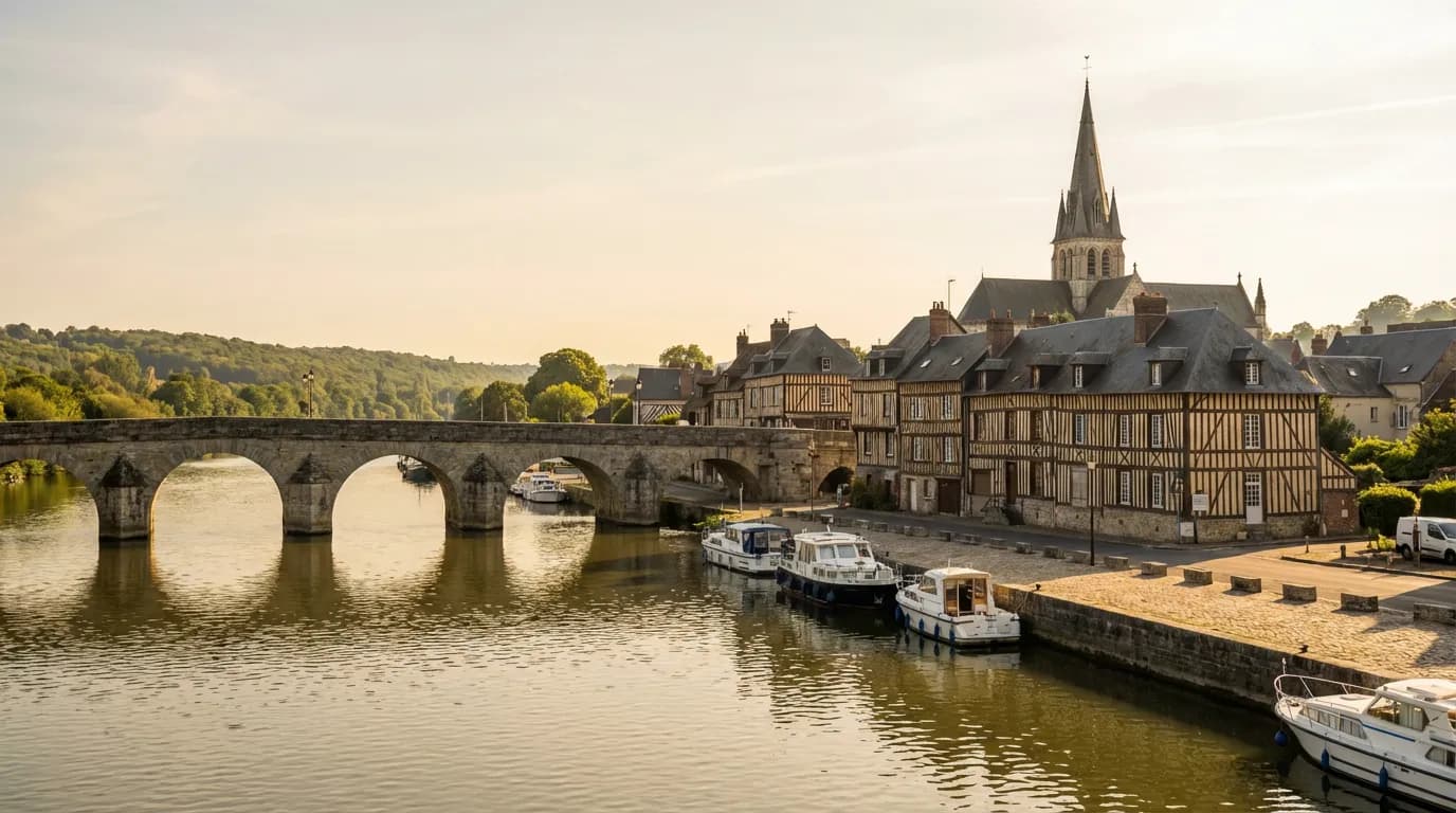 Vue de Pont-de-l'Arche - Développement web et mobile en Eure
