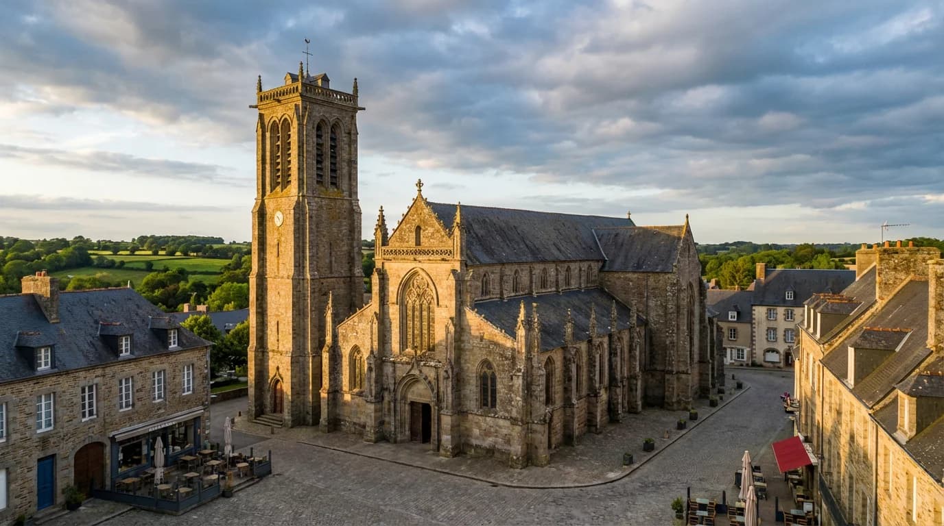 Vue de Saint-Hilaire-du-Harcouët - Développement web et mobile en Manche