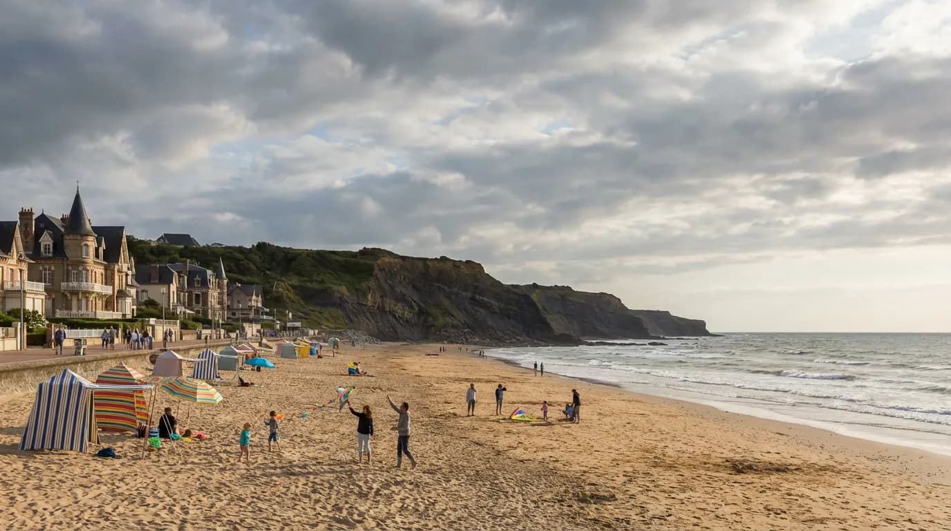 Vue de Villers-sur-Mer - Développement web et mobile en Calvados