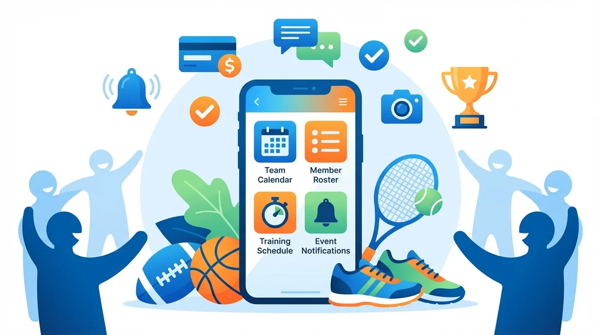 Application mobile pour association et club sportif : guide complet 2026