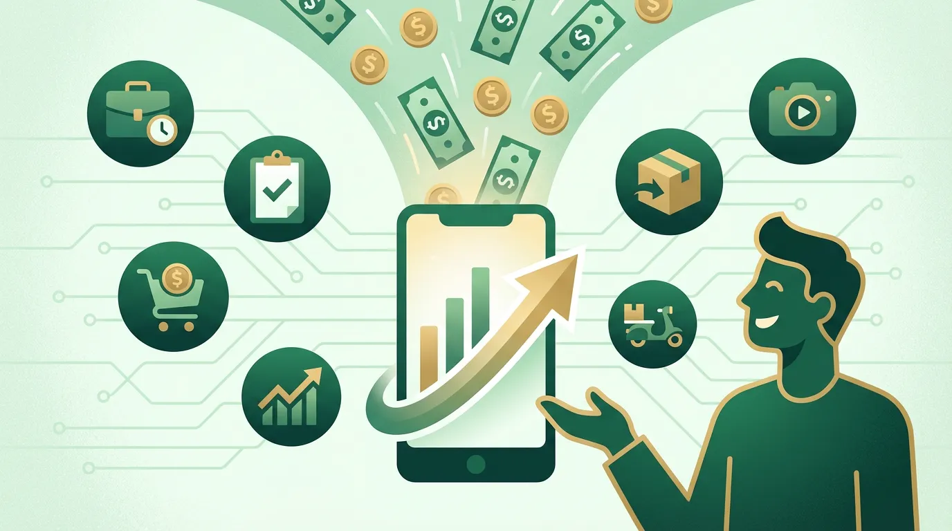 15 meilleures applications pour gagner de l'argent en 2026 (testées en France)