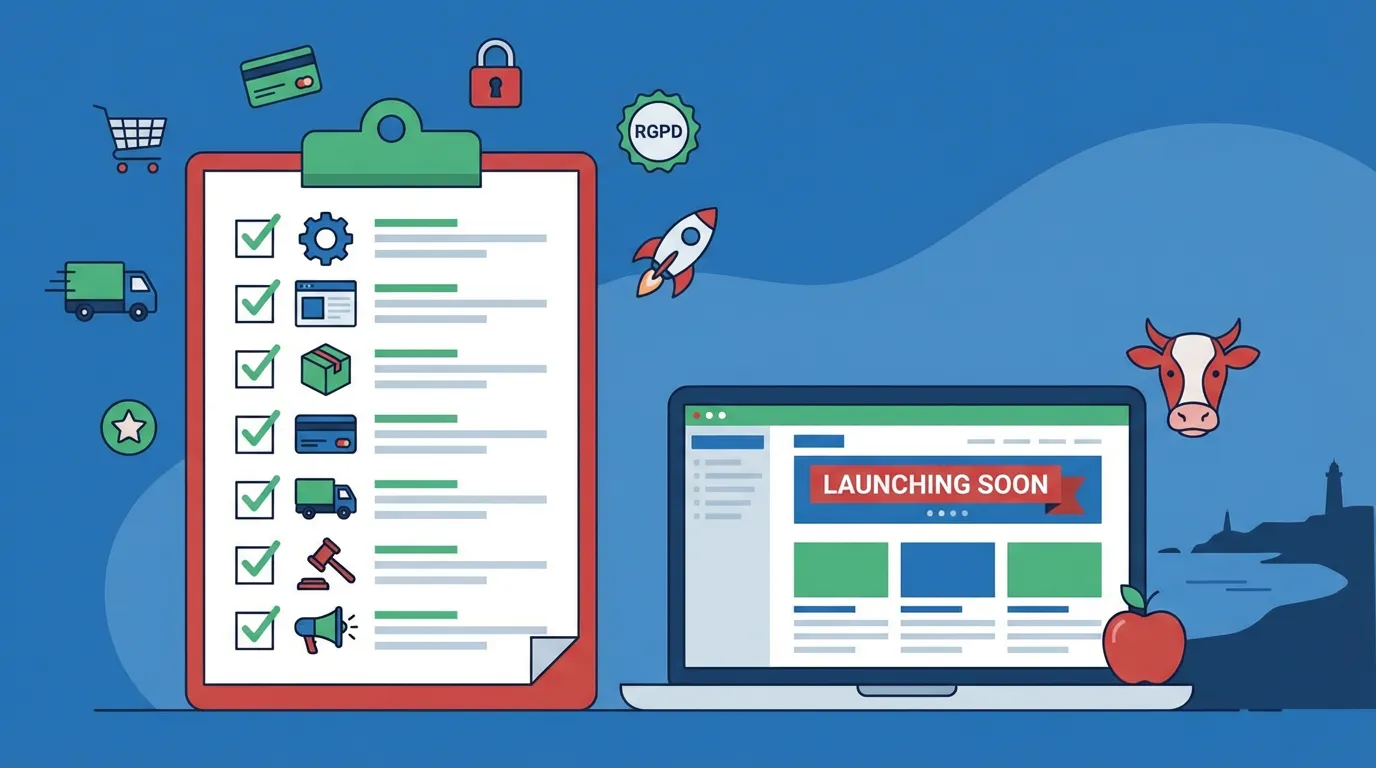 Checklist E-commerce 2026 : 12 Étapes pour Lancer sa Boutique en Normandie