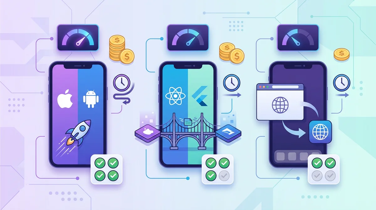 Native vs Hybride vs PWA : Quel Choix en 2026 ?