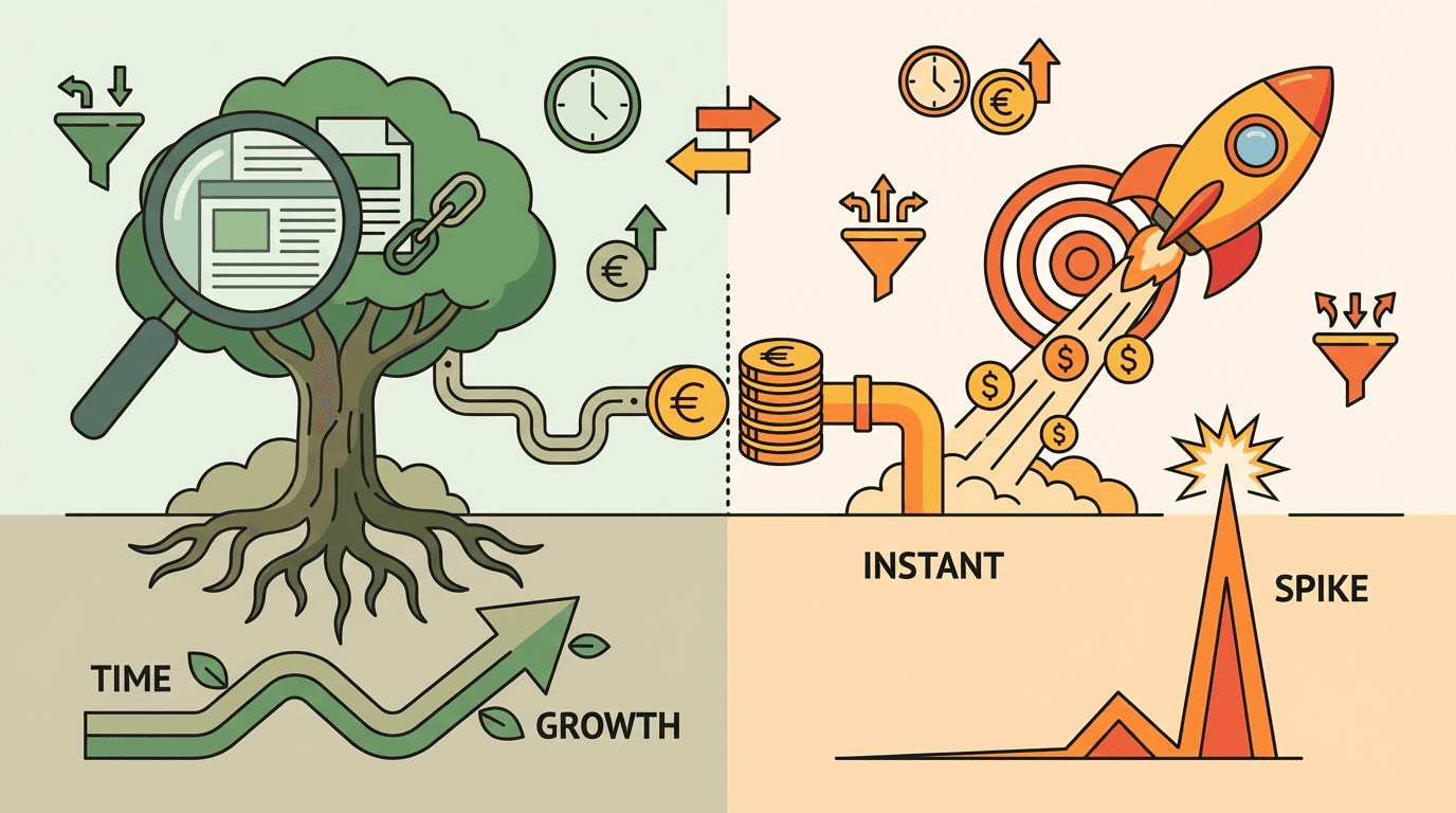 SEO vs Google Ads : où investir son budget marketing digital en 2026 ?